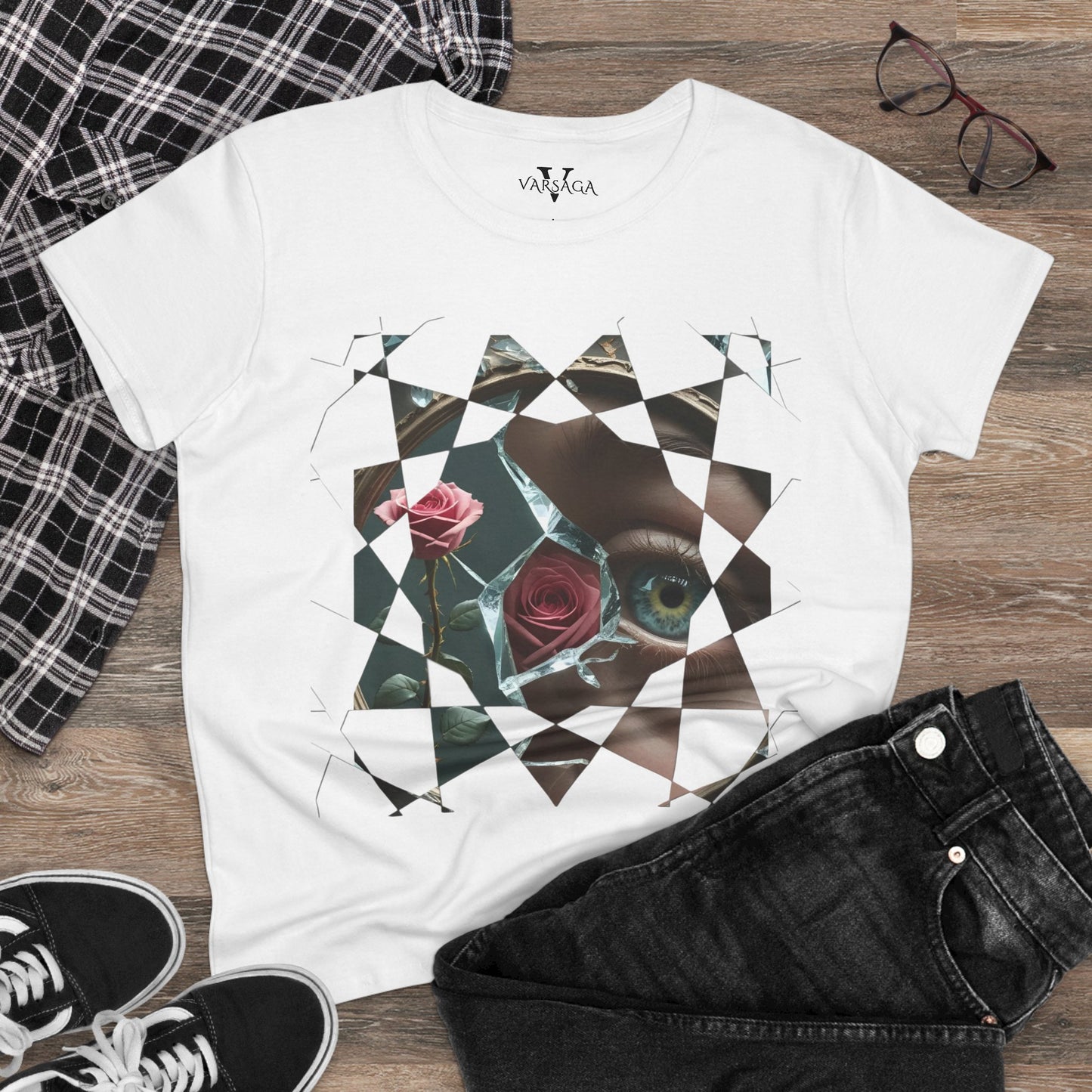 Artistic Floral Women's Tee