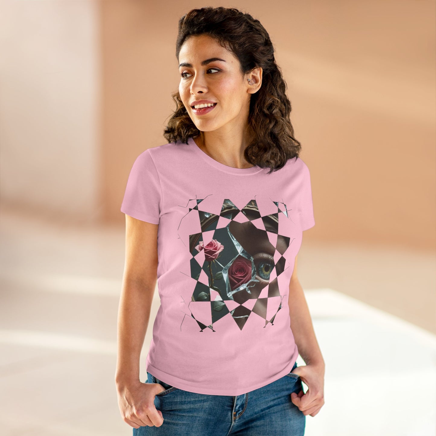 Artistic Floral Women's Tee