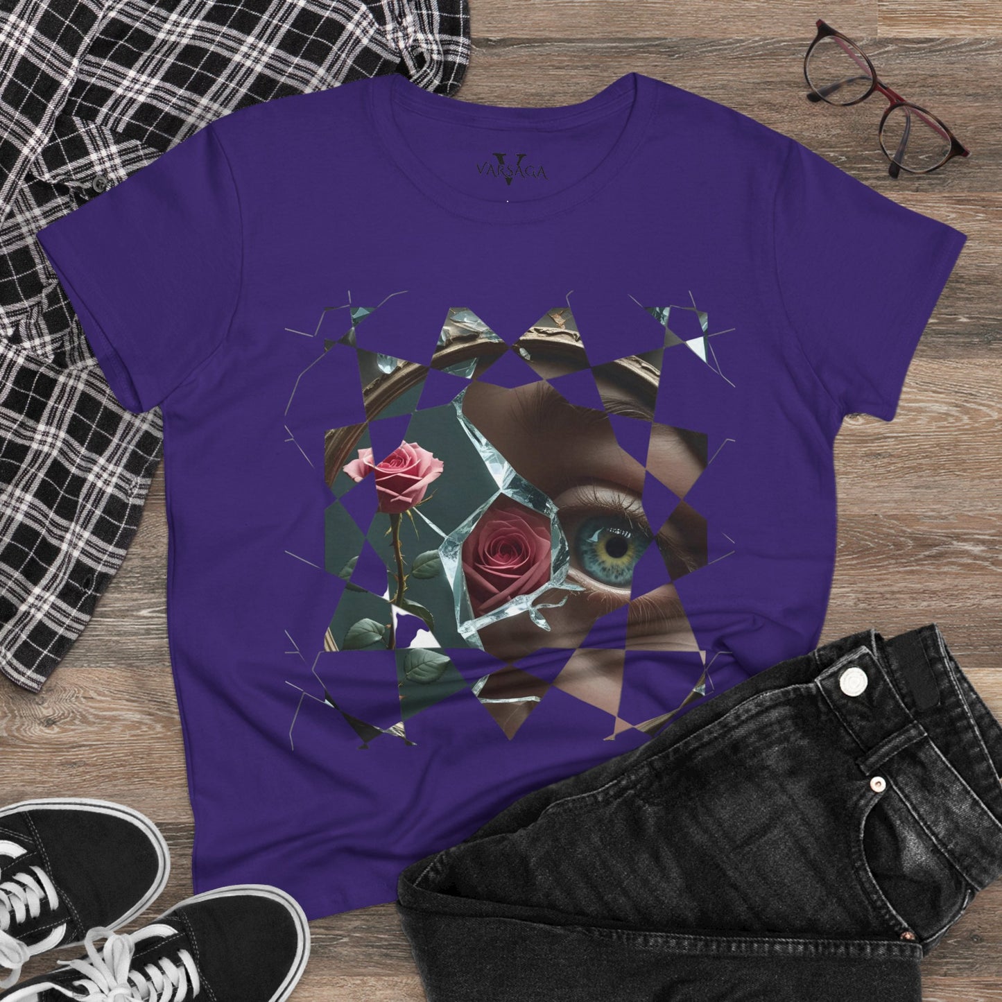 Artistic Floral Women's Tee