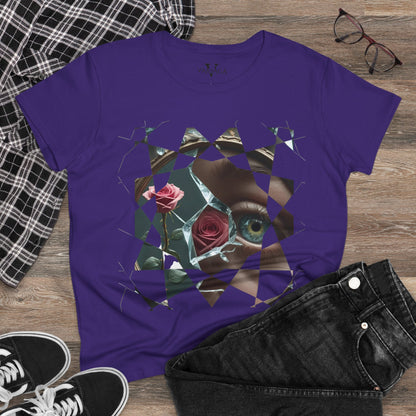 Artistic Floral Women's Tee