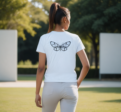 Butterfly Women's Softstyle Tee - Inspirational Shirt