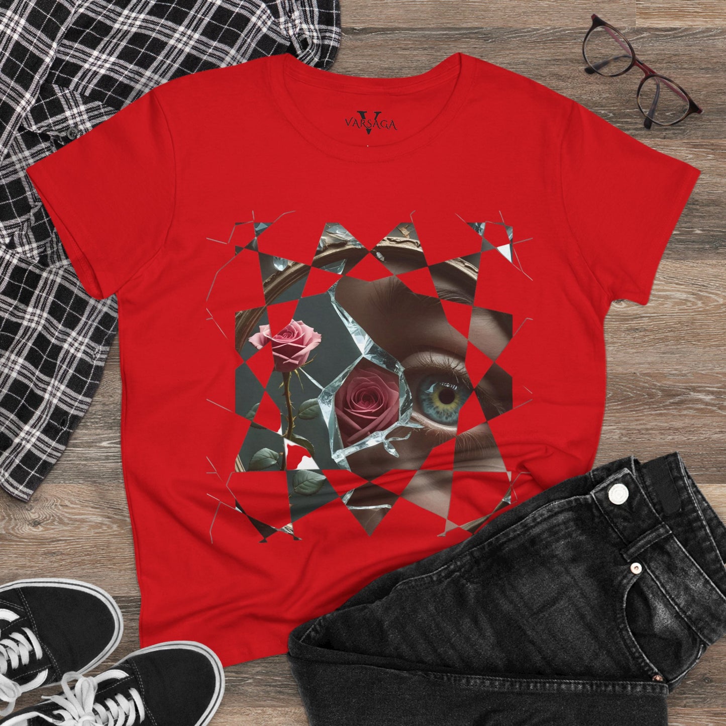 Artistic Floral Women's Tee